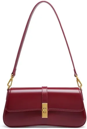 2025 Slim Leather Shoulder Bag for Women  Hand-Carried Underarm Purse, Elegant Crossbody, Imported Design