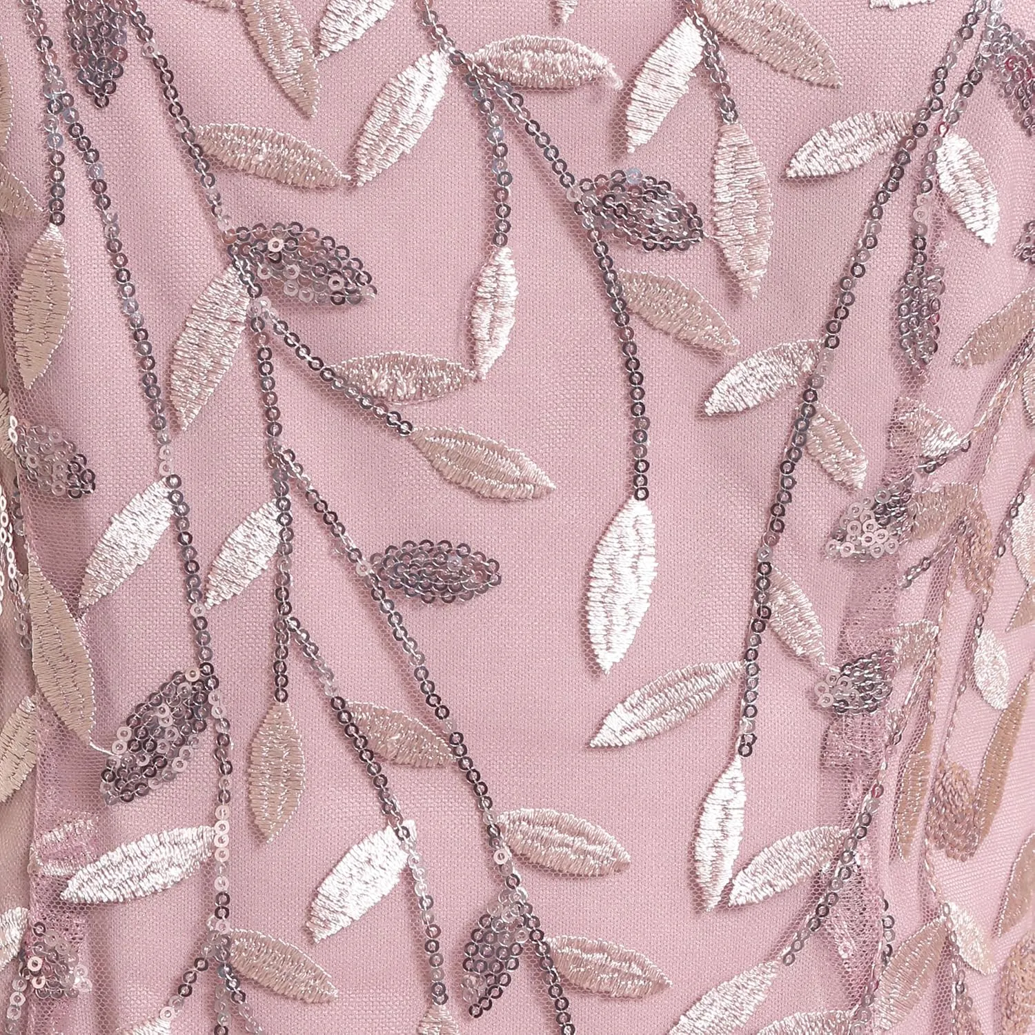 Alex Evenings Women's Short Embroidered Cocktail Dress, Wedding Guest (Petite and Regular Sizes)
