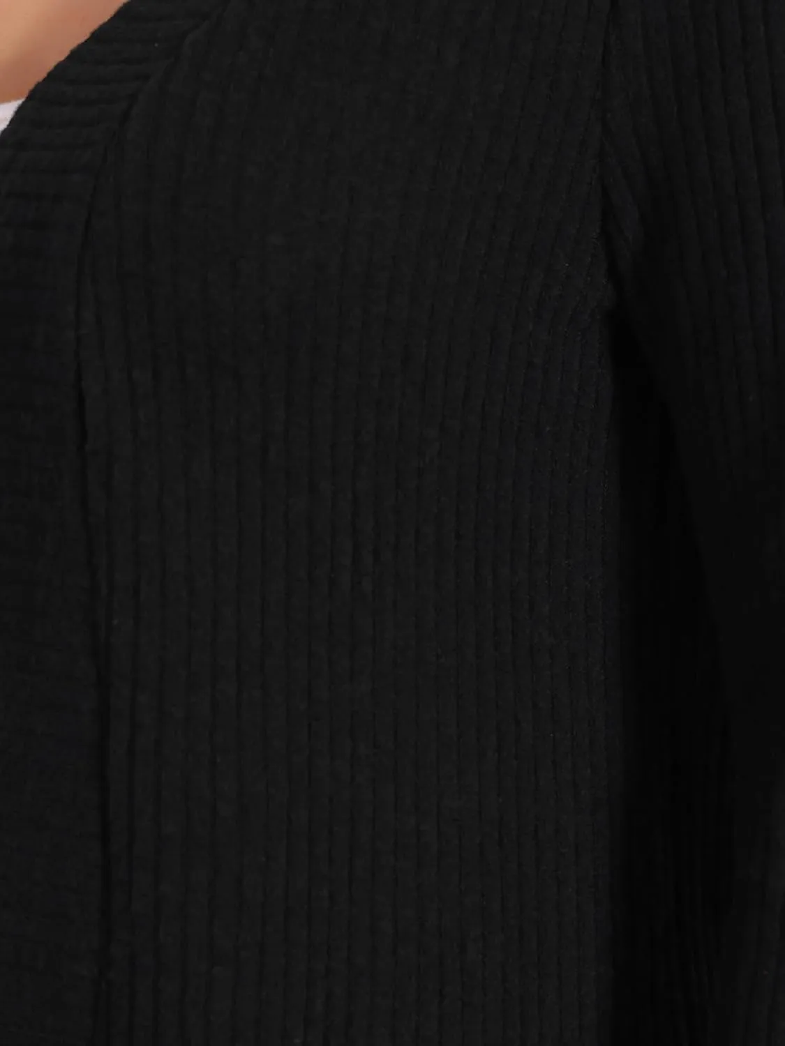 Allegra K Women's Cropped Elegant Sweater Open Front Long Sleeve Knit Shrug Casual Outfit Cardigans