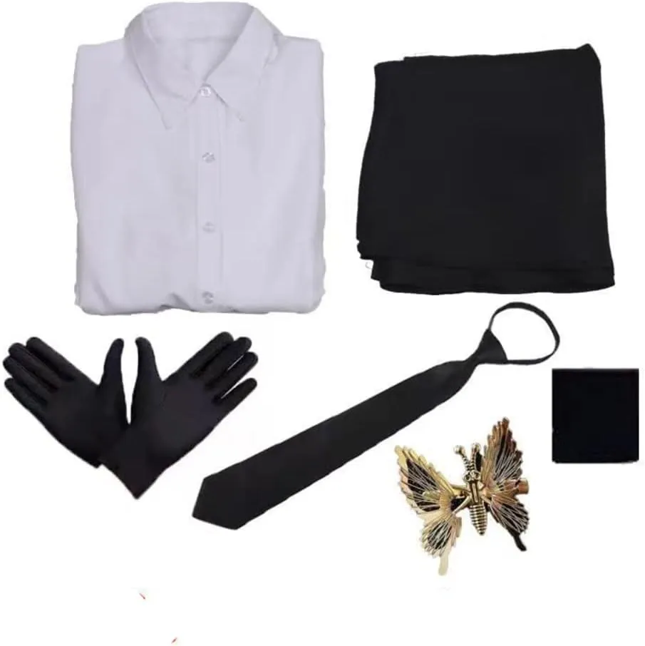 Anime Bungo Stray Dogs Osamu Dazai Cosplay Costume Long Trench Coat Halloween Party Full Set for Men Women