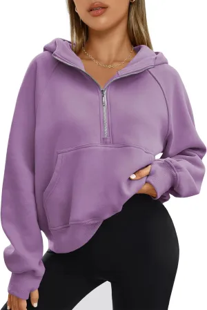 AUTOMET Womens Hoodies Fleece Fall Fashion Outfits Workout Sweatshirts Winter Jackets Oversized Pullover Tops Clothes 2025