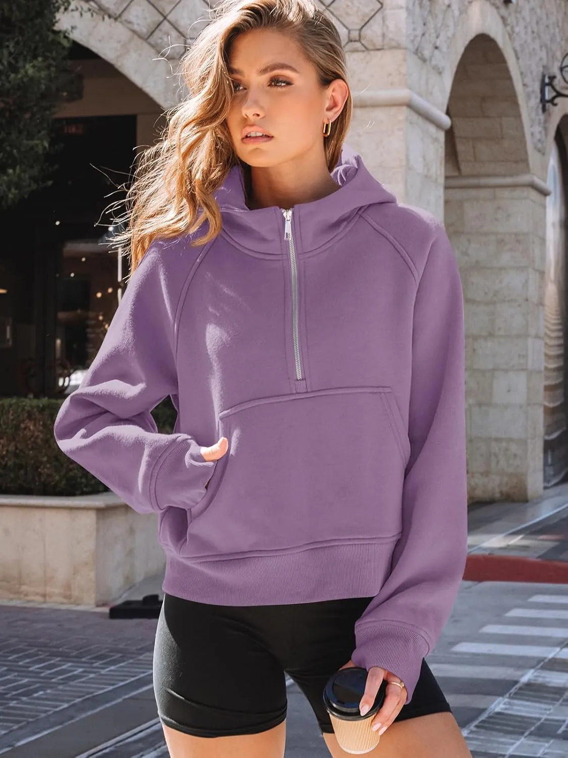 AUTOMET Womens Hoodies Fleece Fall Fashion Outfits Workout Sweatshirts Winter Jackets Oversized Pullover Tops Clothes 2025