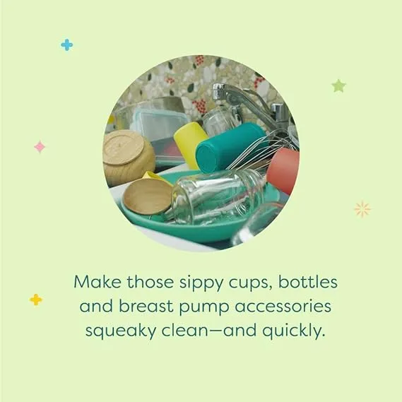 Babyganics foaming dish & bottle soap, 473ml, fragrance free