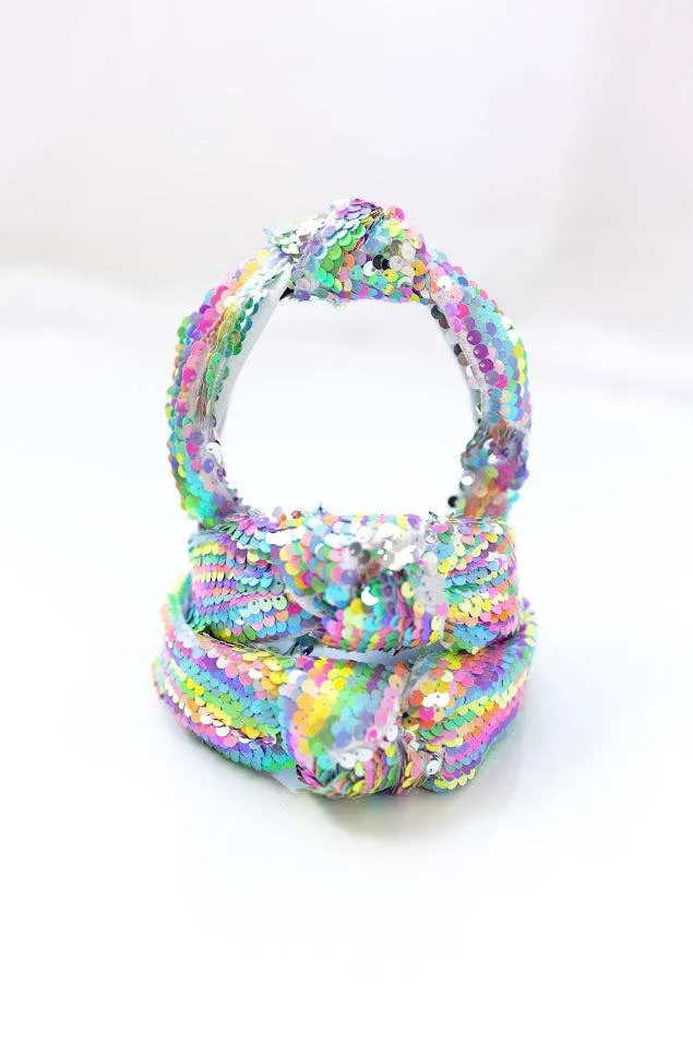 Beaded Headband - Colorful Cascade