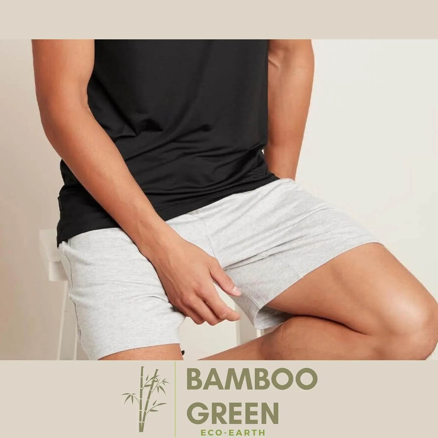 Boxers for Men Viscose from Bamboo Men's Underwear Boxer Shorts Breathable Mens Boxer, Loose Fit, Knit Pack