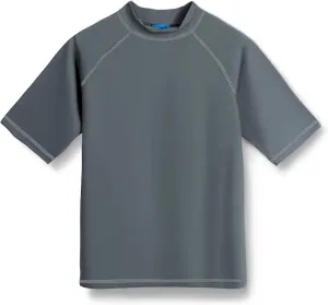 Boys Rashguard Quick Dry Short Sleeve UPF 50  Sun Protective Swim Shirt