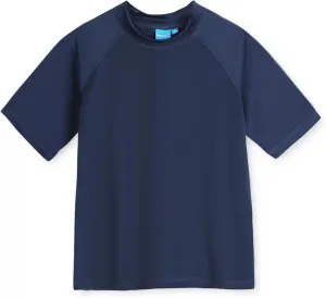 Boys Rashguard Quick Dry Short Sleeve UPF 50  Sun Protective Swim Shirt