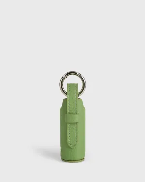 Calla Lipstick Holder (Pistachio) | Silver Ring