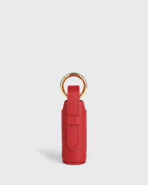 Calla Lipstick Holder (Scarlet) | Gold Ring