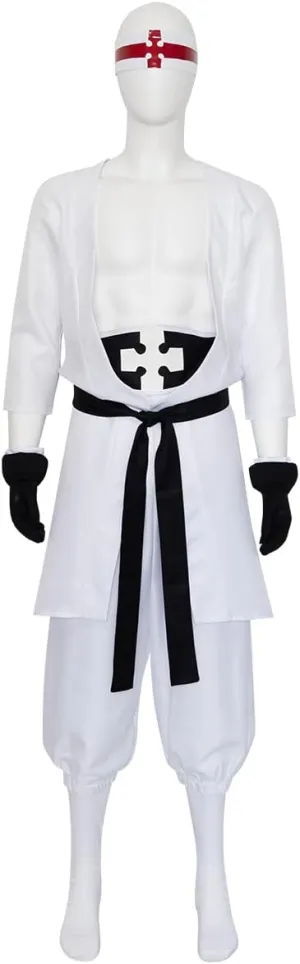 Charon Cosplay Outfit Counter Man Uniform Wandenreich Transporter Costume Sternritter Cloak Anime Attendant for Halloween