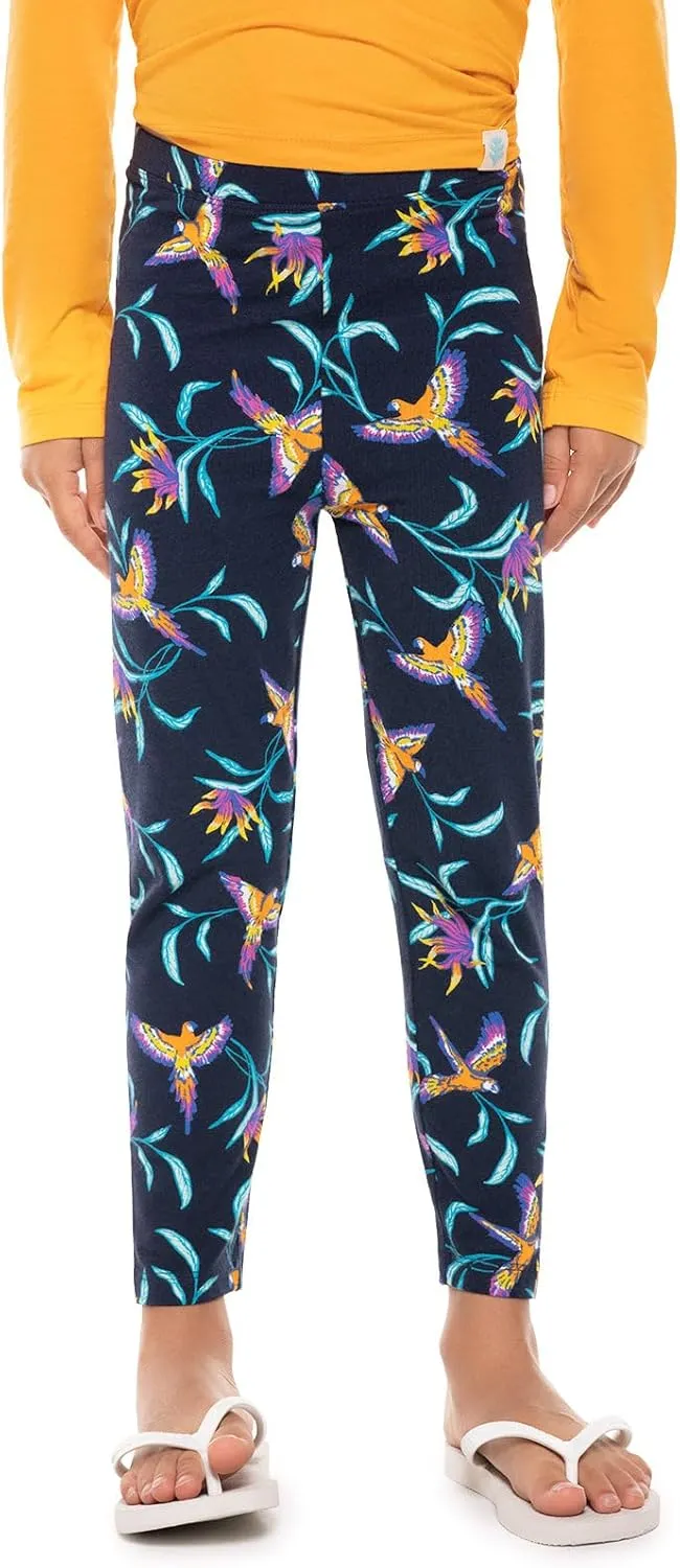 Coolibar UPF 50  Girl's Monterey Summer Leggings - Sun Protective
