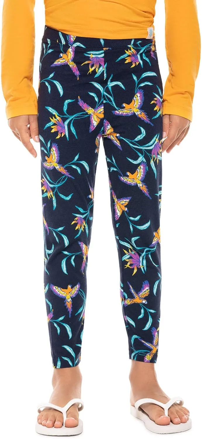 Coolibar UPF 50  Girl's Monterey Summer Leggings - Sun Protective