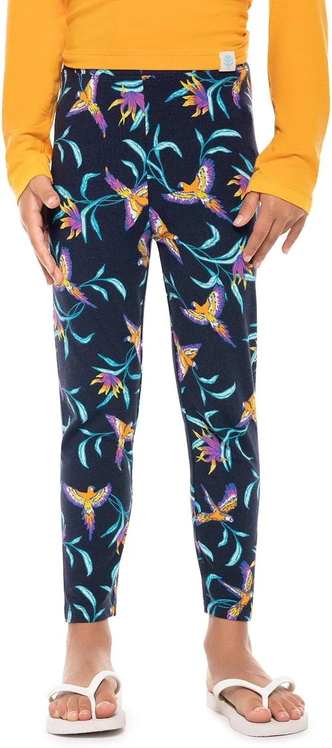 Coolibar UPF 50  Girl's Monterey Summer Leggings - Sun Protective