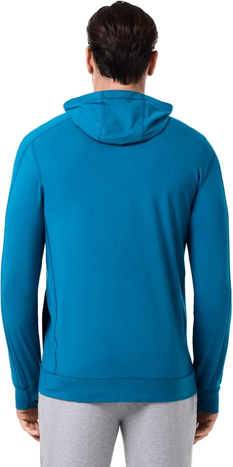 Coolibar UPF 50  Men's LumaLeo Full Zip Hoodie - Sun Protective