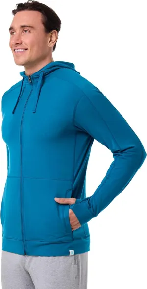 Coolibar UPF 50  Men's LumaLeo Full Zip Hoodie - Sun Protective