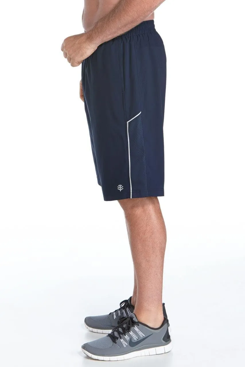 Coolibar UPF 50  Men's Outpace Sport Shorts - Sun Protective