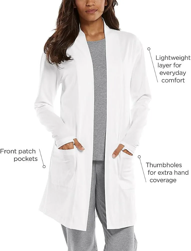Coolibar UPF 50  Women's Corbella Cardigan - Sun Protective