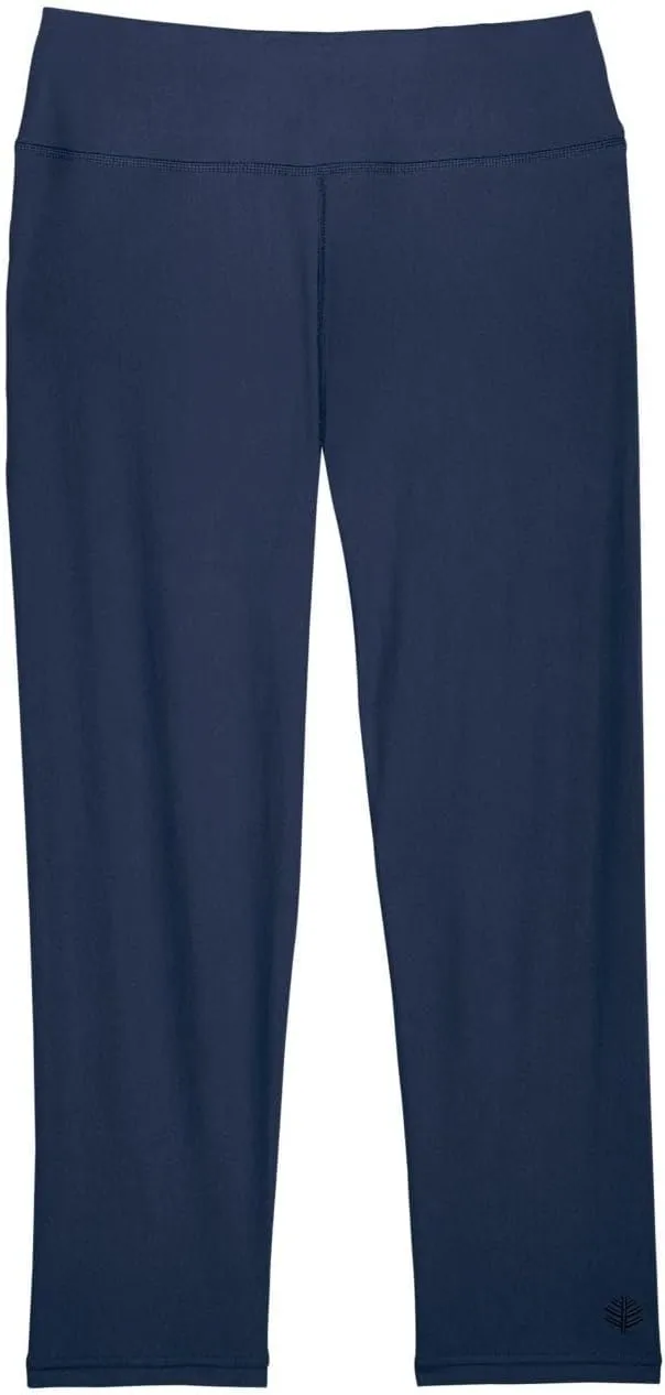 Coolibar UPF 50  Women's Deep Water Swim Capris - Sun Protective