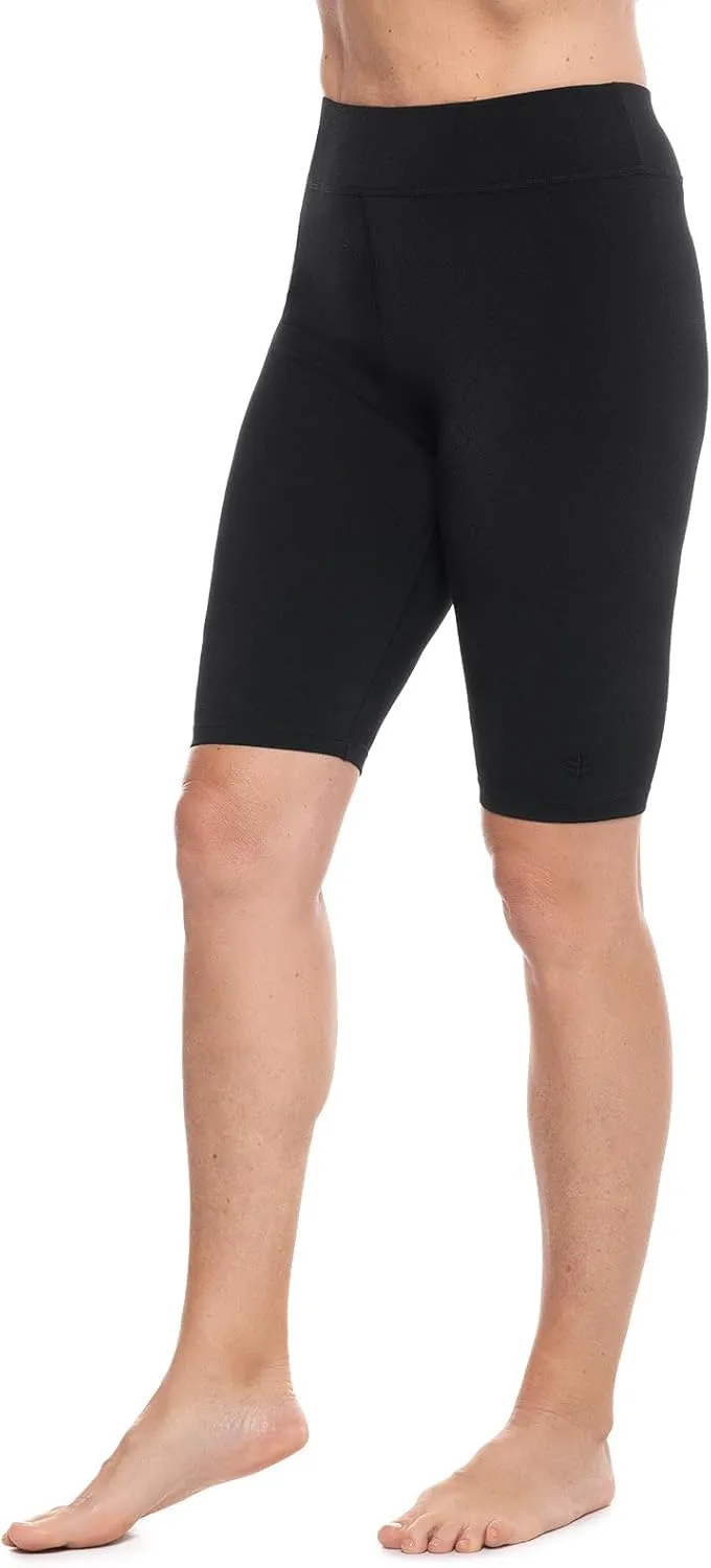 Coolibar UPF 50  Women's Deep Water Swim Shorts - Sun Protective