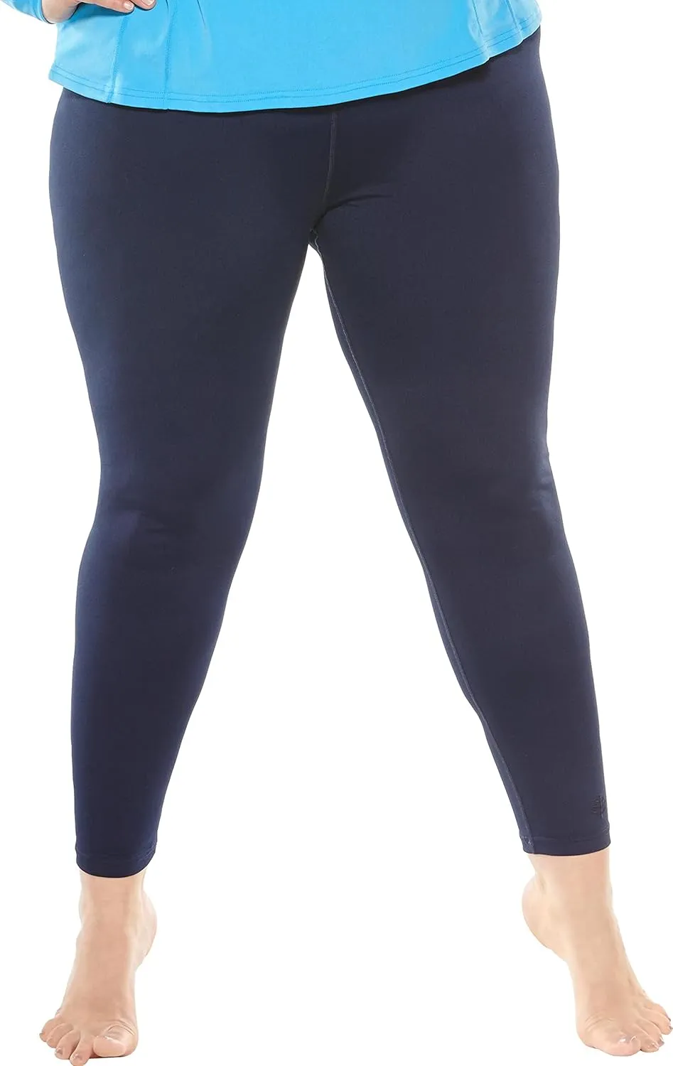 Coolibar UPF 50  Women's Deep Water Swim Tights - Sun Protective