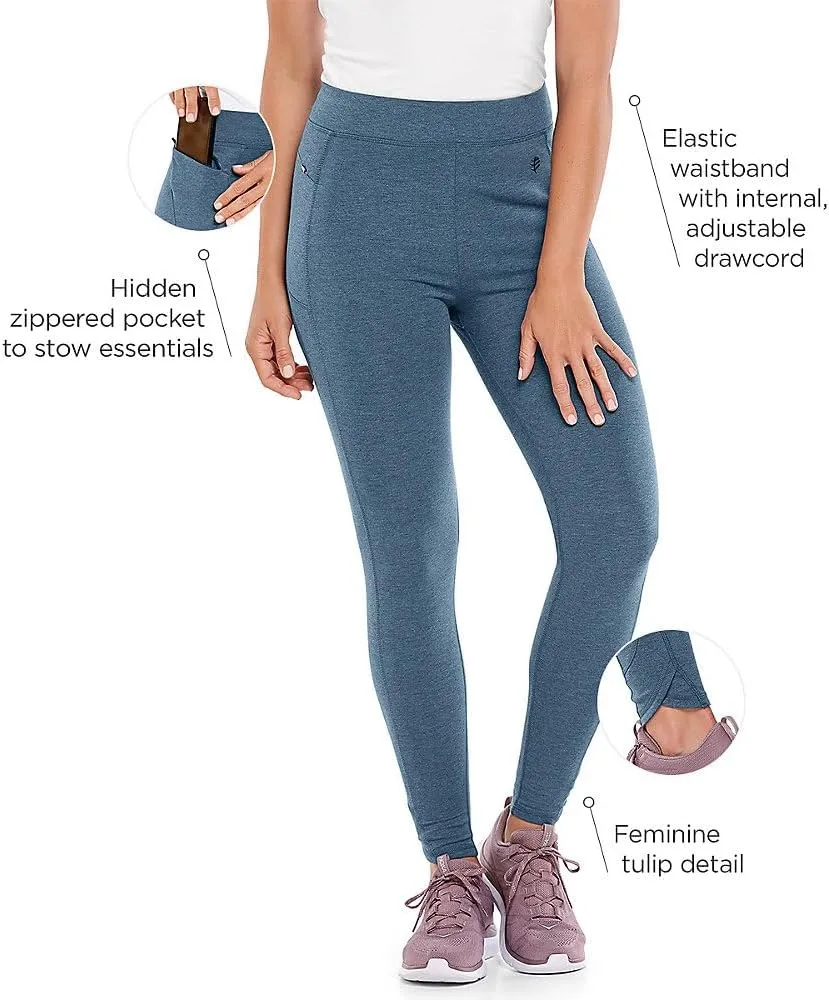 Coolibar UPF 50  Women's LumaLeo Leggings - Sun Protective