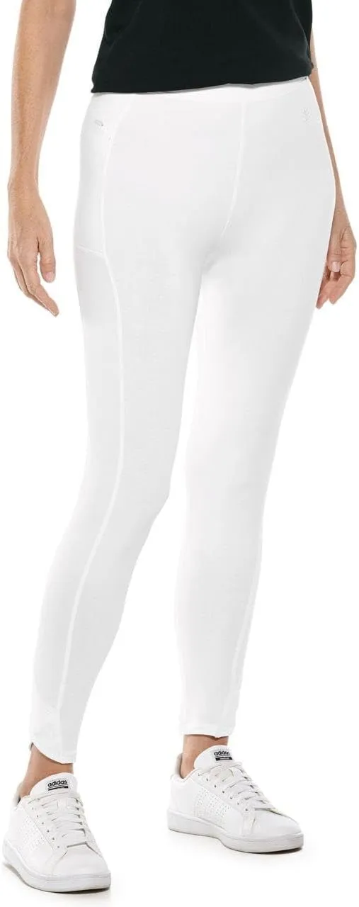 Coolibar UPF 50  Women's LumaLeo Leggings - Sun Protective