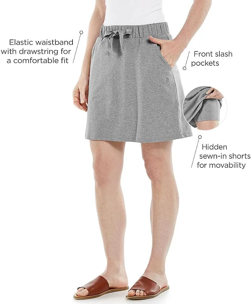Coolibar UPF 50  Women's Plaka Knit Skort - Sun Protective