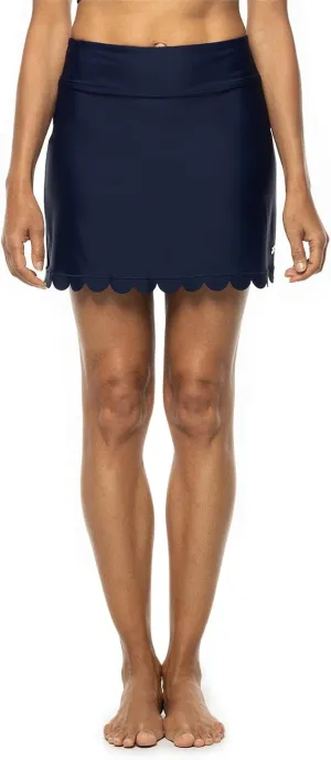 Coolibar UPF 50  Women's Sea Fan Scallop Skort - Sun Protective