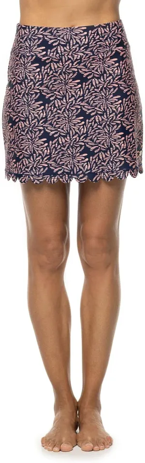Coolibar UPF 50  Women's Sea Fan Scallop Skort - Sun Protective