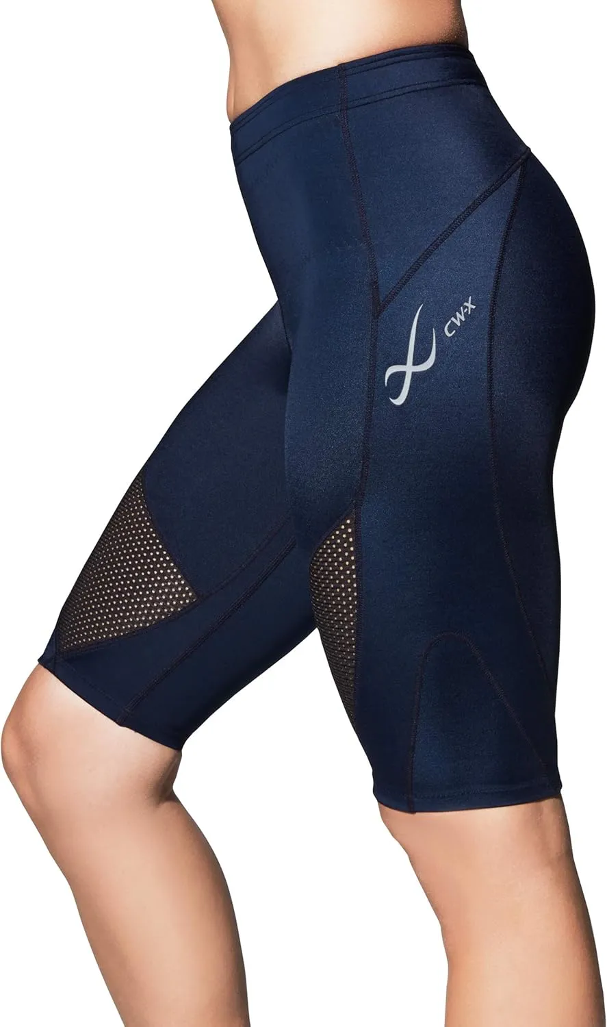 CW-X Women's Stabilyx Ventilator Joint Support Compression, Breathable Shorts for Running