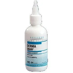 Dermagran Wound Cleanser with Zinc 4 oz. Bottle