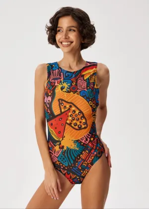 Fruits Smart Swimsuit SPF 50  Unique One-Piece for Women