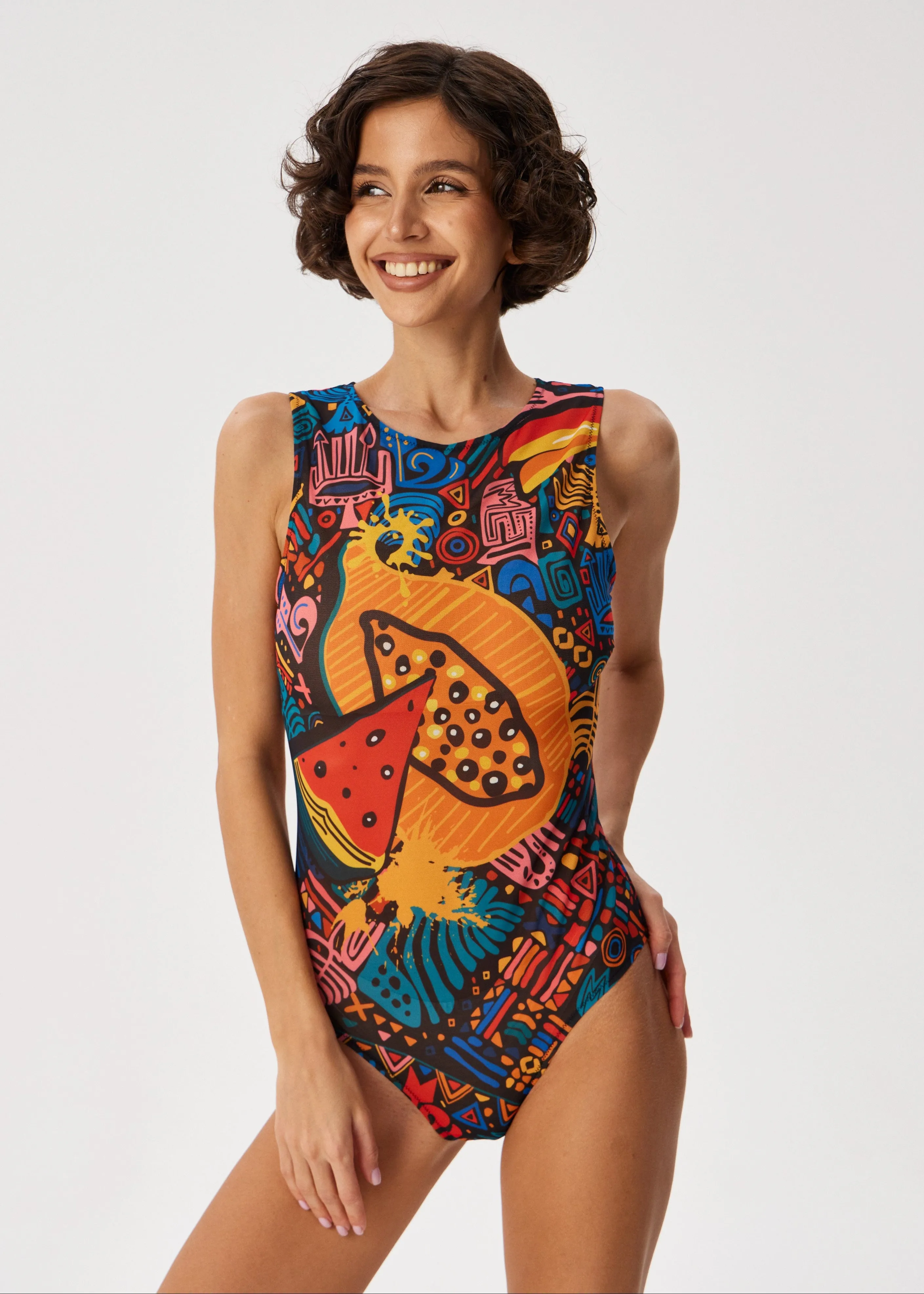 Fruits Smart Swimsuit SPF 50  Unique One-Piece for Women