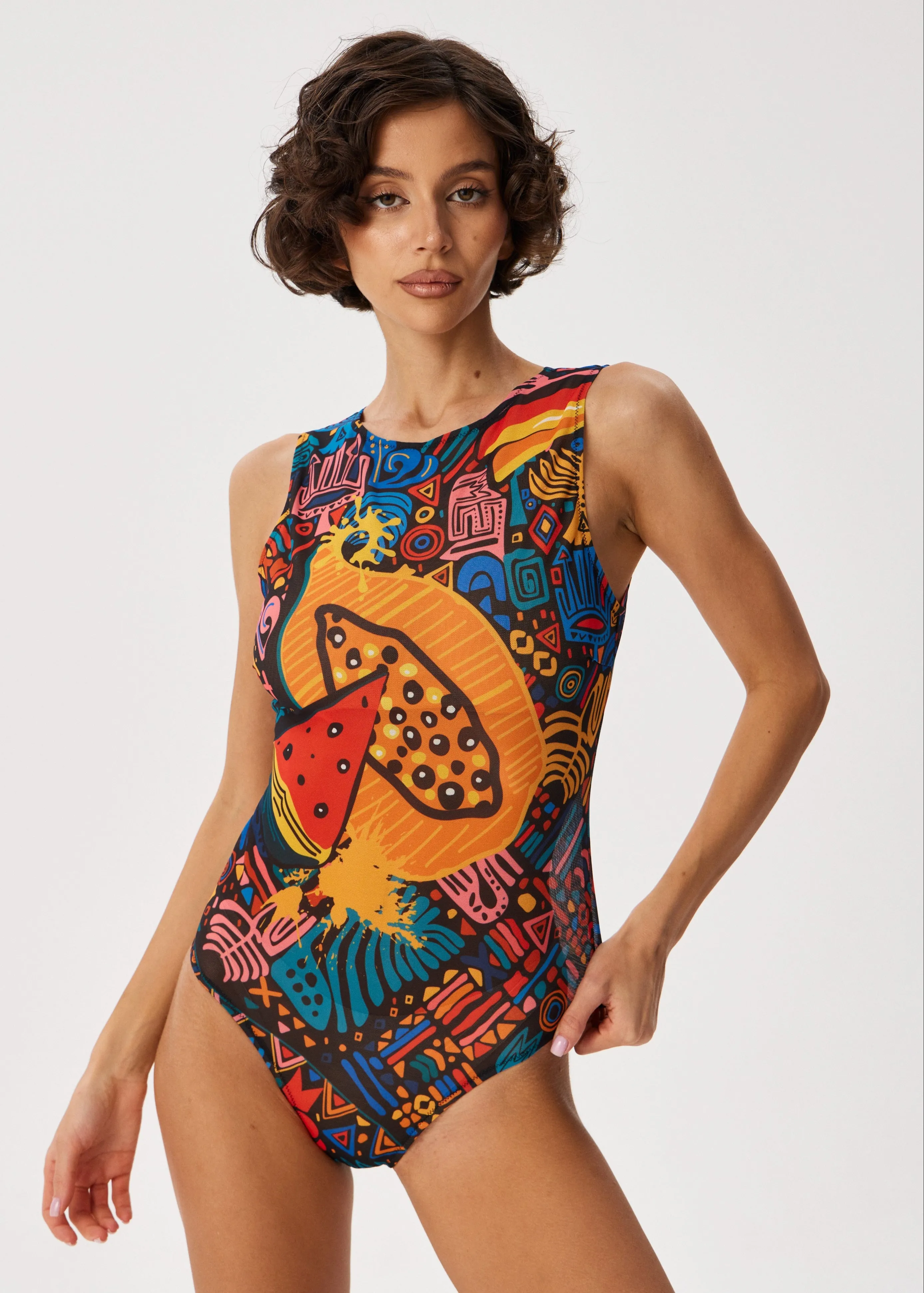 Fruits Smart Swimsuit SPF 50  Unique One-Piece for Women