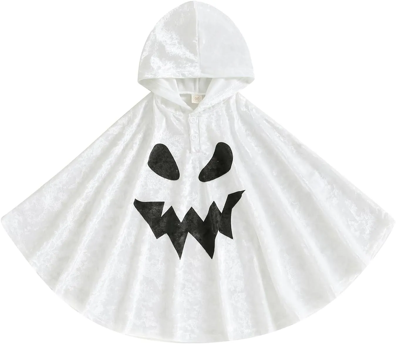 Halloweens Baby Boys Girls Suit Ghost Hooded Robe Fancy Party Costume Toddler Clothes Ghost Cloak Cape Party Prop