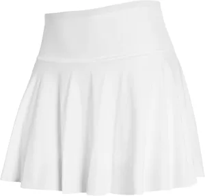 High-Waisted Black Tennis Skirt for Women, Athletic Skort with Shorts & Pockets, Breathable Nylon-Spandex Fabric, S-XXXL