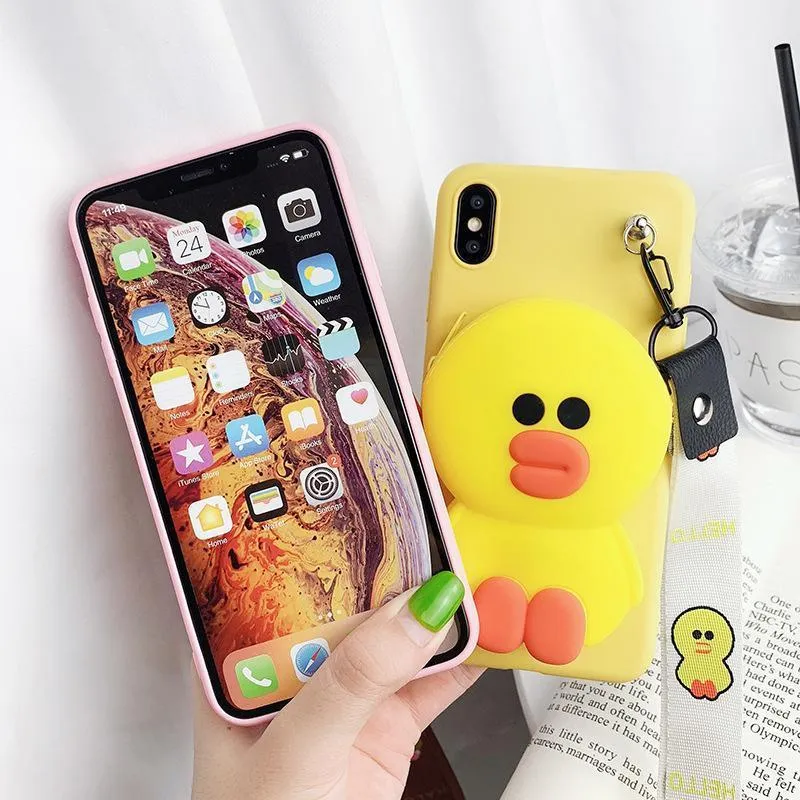 ¡¾Hot Sale Today! Up to 50% Discount!¡¿Cartoon Storage Phone Case For iPhone/Samsung