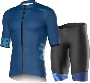 INBIKE Cycling Jersey Mens Set Reflective Breathable Biking Outfit Quick-Dry Short Sleeve Bicycle Shorts and Shirts