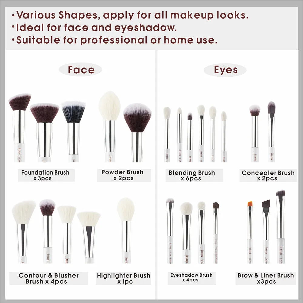 Individual 25Pcs Makeup Brush Kit T235