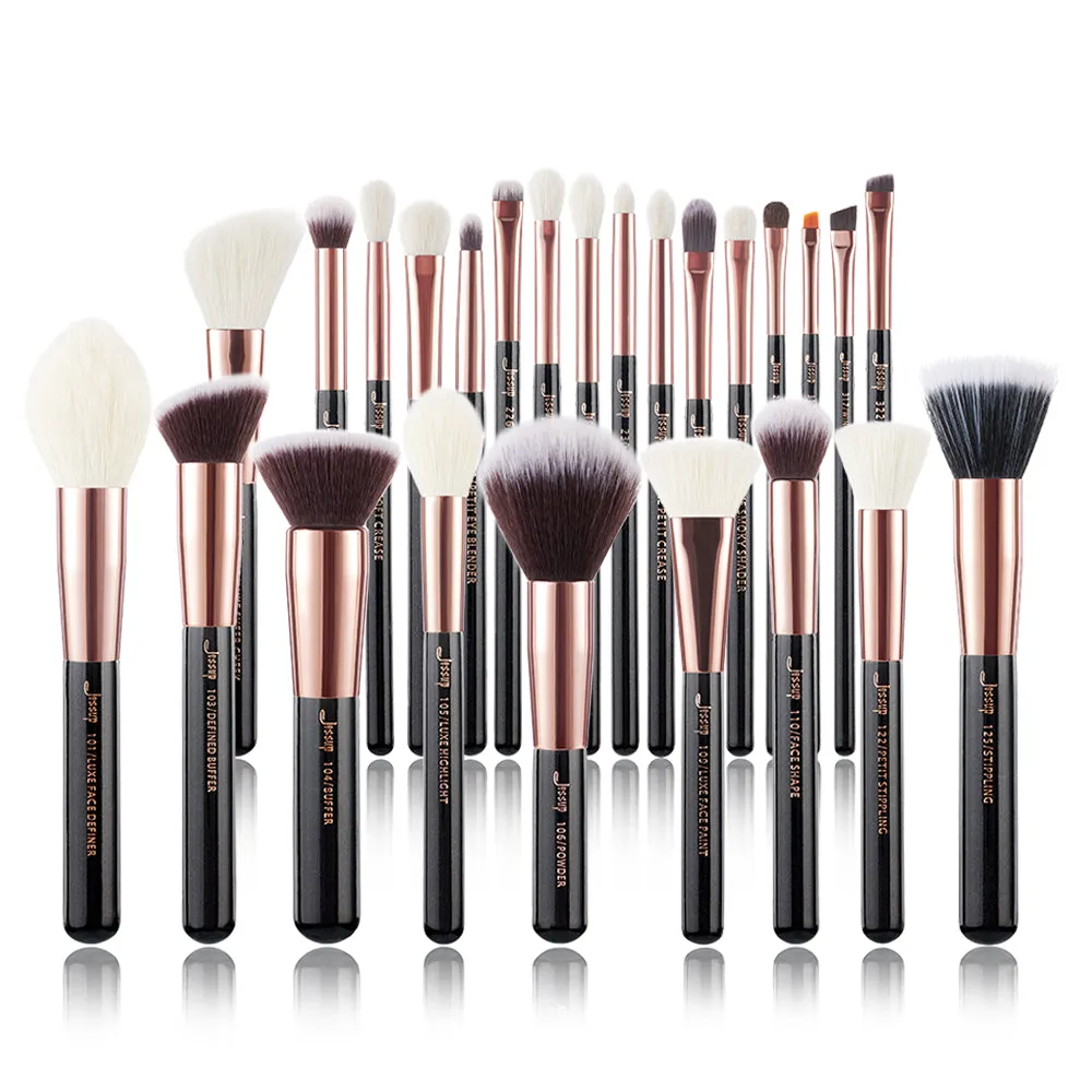 Individual Full Face Makeup Brush Set 25 Pcs T155