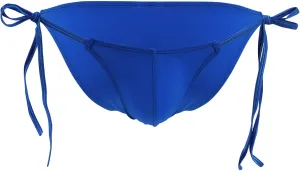 JEsilunmaMY Side Tie Bikini Briefs for Men Strappy Low Rise Bulge String Underwear Transparent Breathable Underpants Swimwear