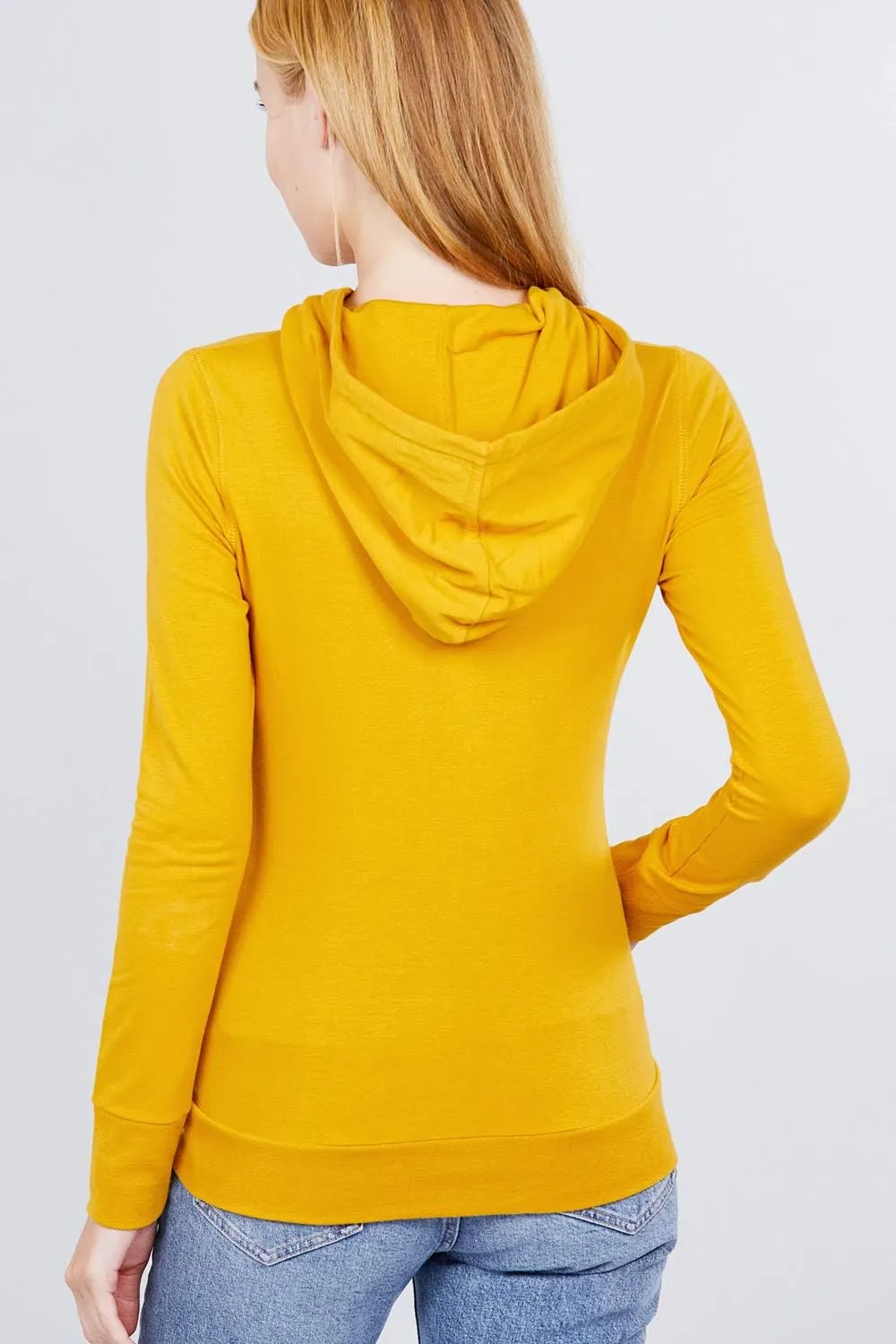 Khanomak Women Full Sleeve Outer Wear Zip Up Hoodie Casual Sweatshirt Jacket