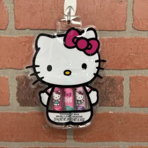 Lip Balm - Hello Kitty - 3pk Pouch