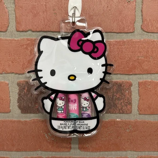 Lip Balm - Hello Kitty - 3pk Pouch