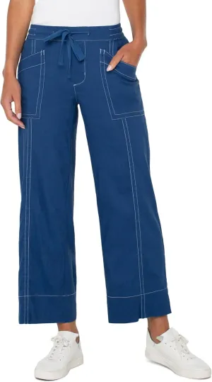 Liverpool Women's Pull on Drawstring Wide Leg