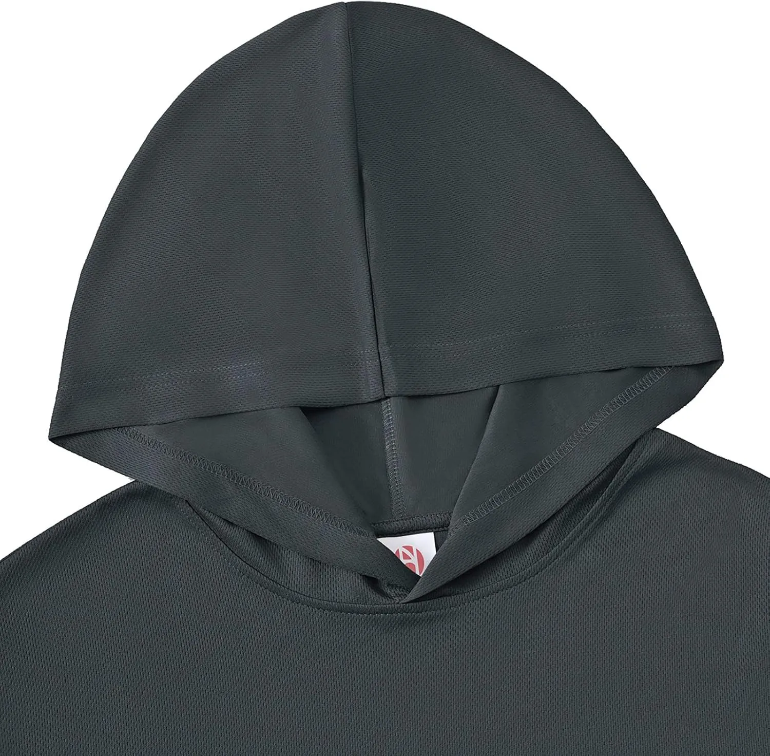 Mens Active Athletic T-Shirts Set Long Sleeve Sun Protective Quick Dry Hoodies Shirt 5 Pack