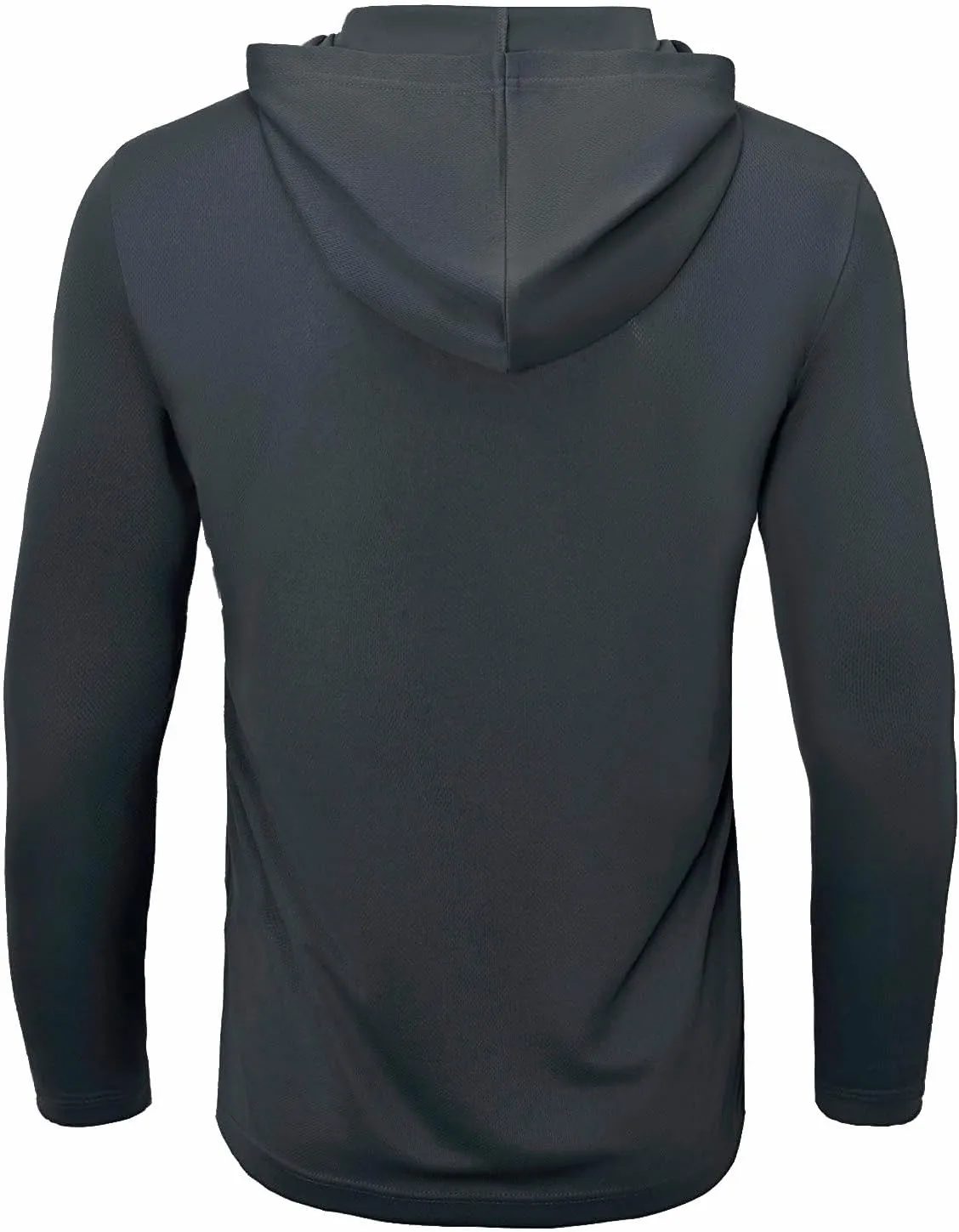 Mens Active Athletic T-Shirts Set Long Sleeve Sun Protective Quick Dry Hoodies Shirt 5 Pack