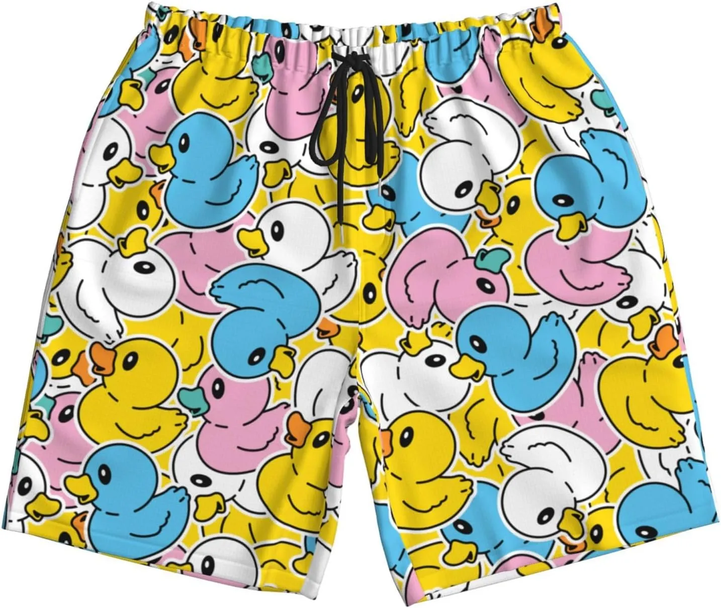 Mens Swim Trunks Quick Dry Swim Shorts with Mesh Lining Breathable Men's Beach Pants Swimwear Bathing Suits