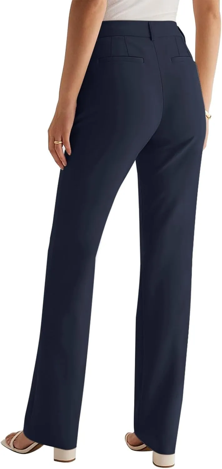NIMIN Women High Waisted Dress Work Ankle Pants Long/Regular/Short Office Business Casual Trousers with Pockets 2025
