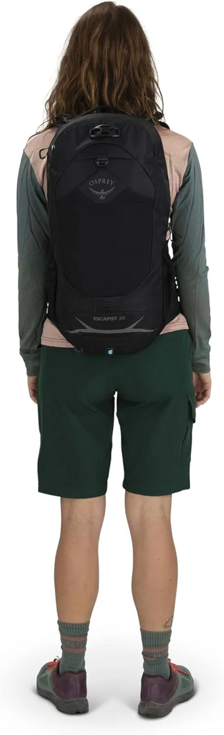 Osprey Escapist 20 Backpack, Black, M-L